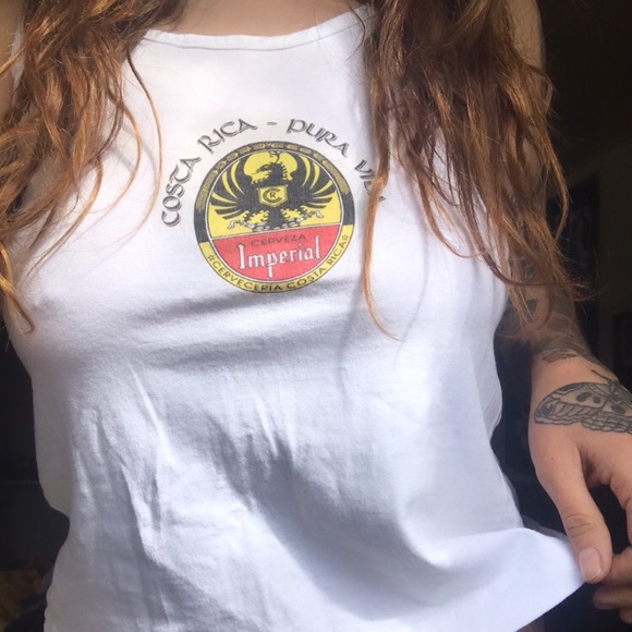 Cute basic tee/tank - Picture 2 of 2